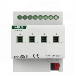 Aktor przełączający KNX 4-kanałowy 16A